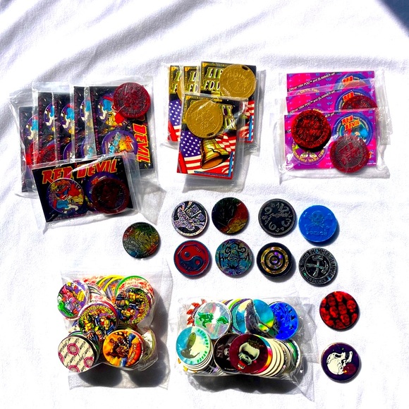 Vintage 90s POG collection - Picture 1 of 14